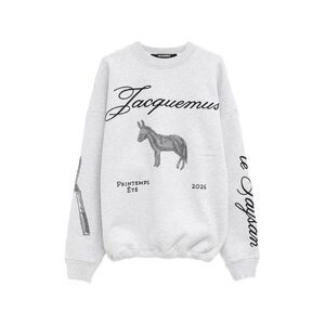 Jacquemus Grey Sweaters & Knitwear - Sweatshirts Men